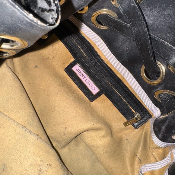 Jimmy Choo Y2K Ramona Bag Black Leather - Picture 7 of 8